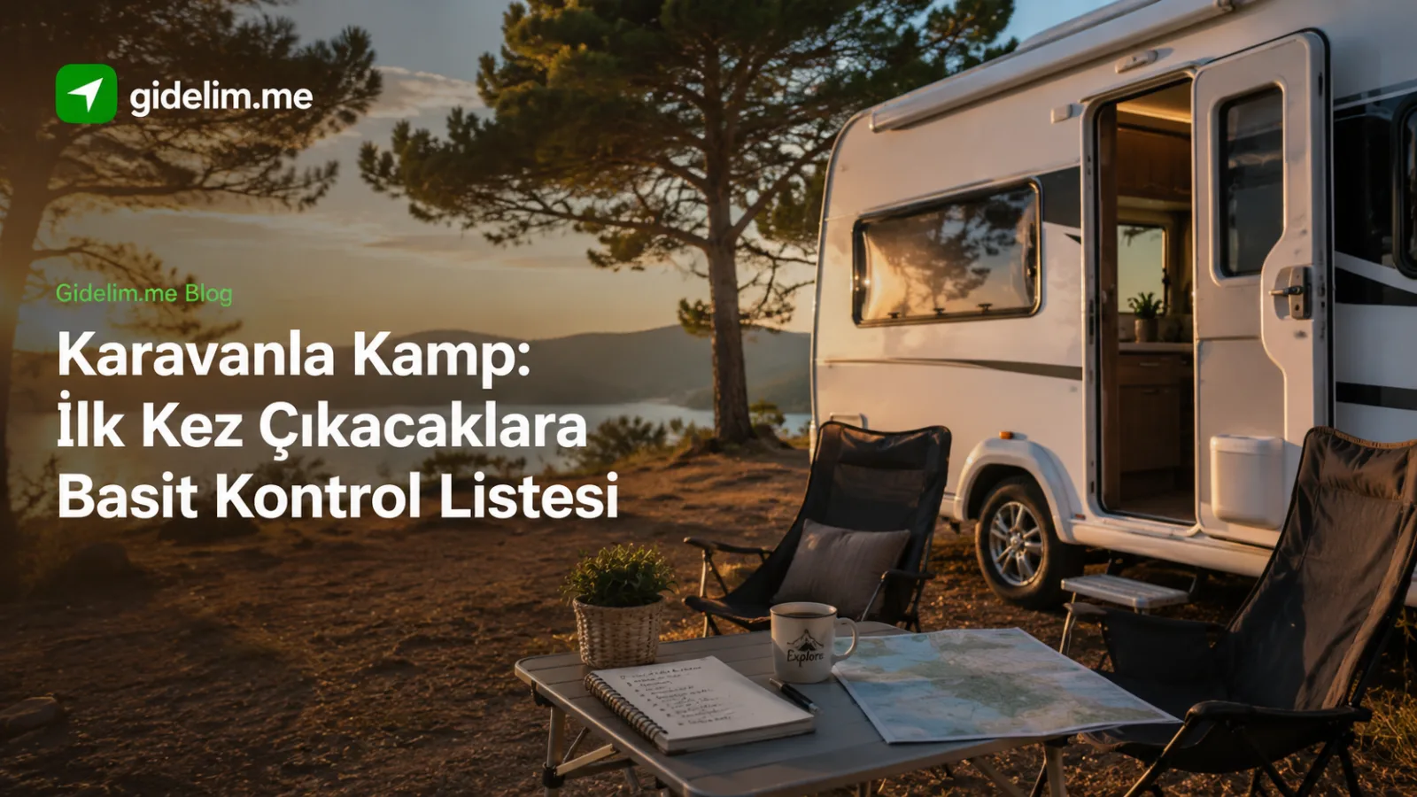 Karavanla Kamp: İlk Kez Çıkacaklara Basit Kontrol Listesi